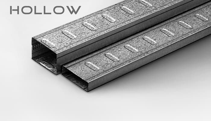 Hollow Galvalum 0.35mm